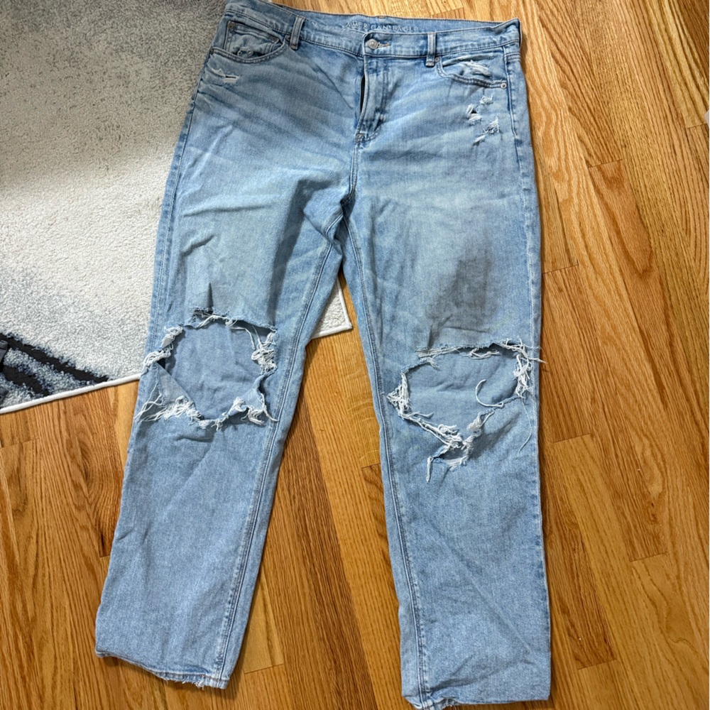 American Eagle Outfitters Light Wash Denim